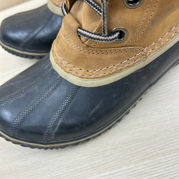 Sorel Women's Duck Boots Leather & Wool Upper (7.5) - Picture 8 of 8